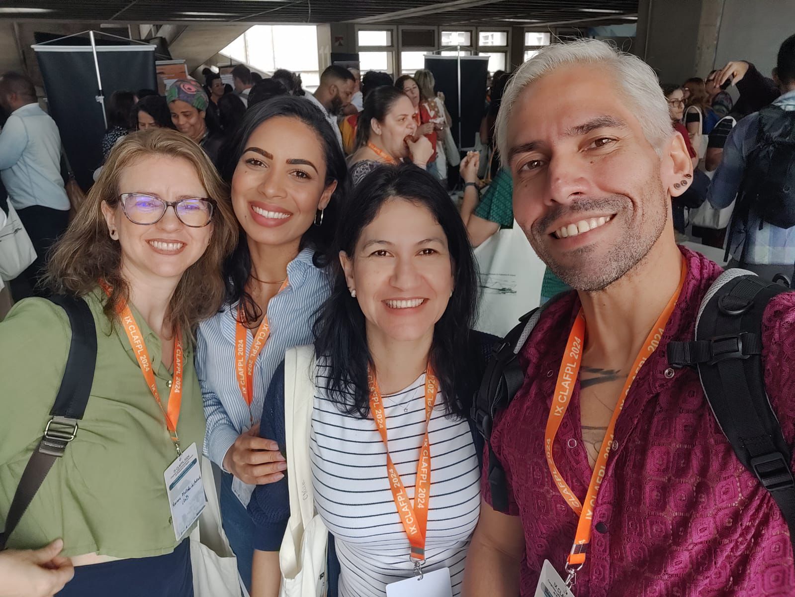 IX CLAFPL 2024 – Congresso Latino-americano de Formação de Professores de Línguas, realizado entre os dias 12 e 14 de novembro de 2024, na Universidade do Estado do Rio de Janeiro (UERJ).