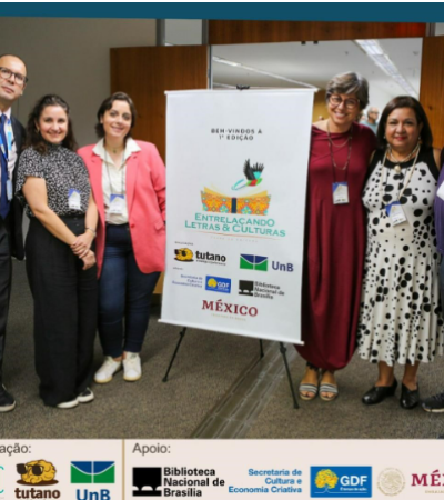 Clube de Leitura Hispano-americano: Entrelaçando Letras & Culturas, organizado por professores do LET/IL e Tutano, na Biblioteca Nacional de Brasília, entre junho e dezembro de 2024. (Extensão)