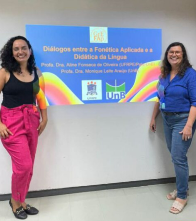 PALESTRA FONÉTICA APLICADA: Evento sobre os diálogos entre Fonética Aplicada e a Didática da língua. Realizado em 12 de novembro de 2024.